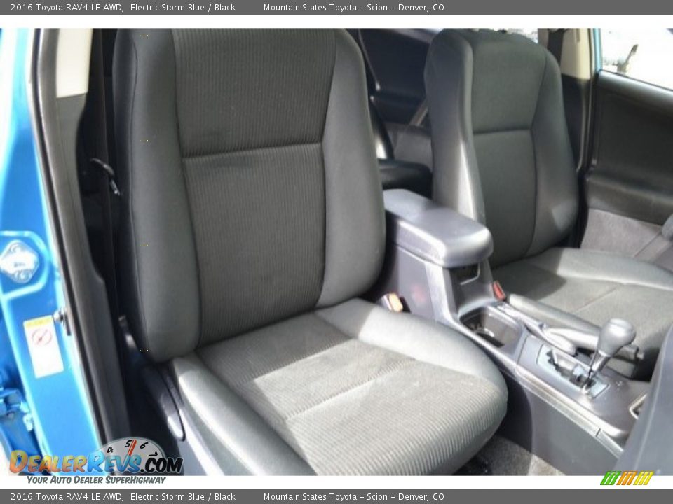 2016 Toyota RAV4 LE AWD Electric Storm Blue / Black Photo #18