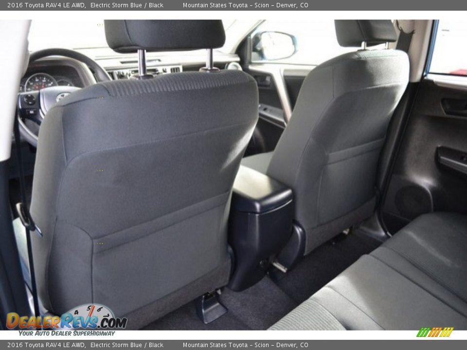 2016 Toyota RAV4 LE AWD Electric Storm Blue / Black Photo #19