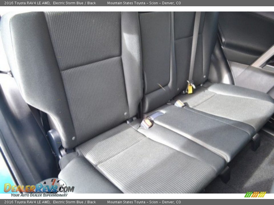 2016 Toyota RAV4 LE AWD Electric Storm Blue / Black Photo #22