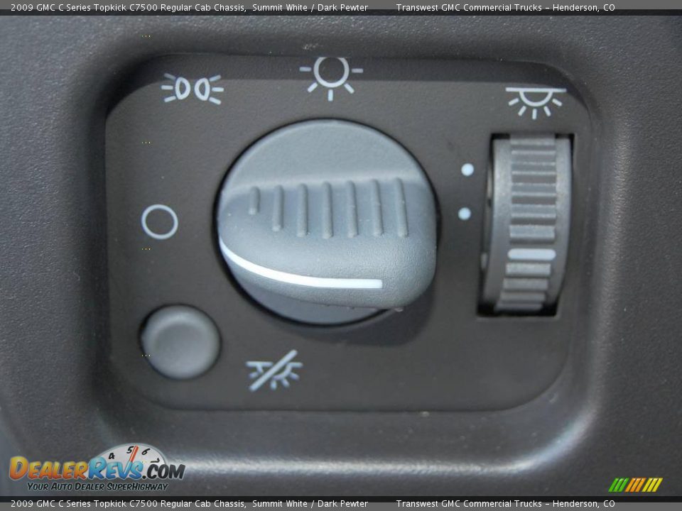 2009 GMC C Series Topkick C7500 Regular Cab Chassis Summit White / Dark Pewter Photo #22