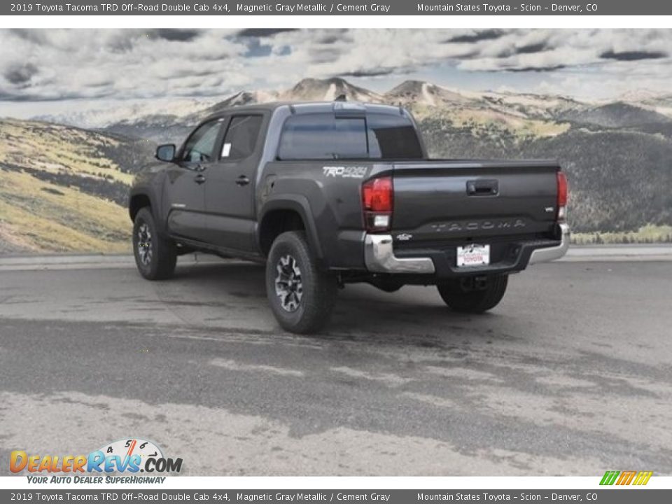 2019 Toyota Tacoma TRD Off-Road Double Cab 4x4 Magnetic Gray Metallic / Cement Gray Photo #3