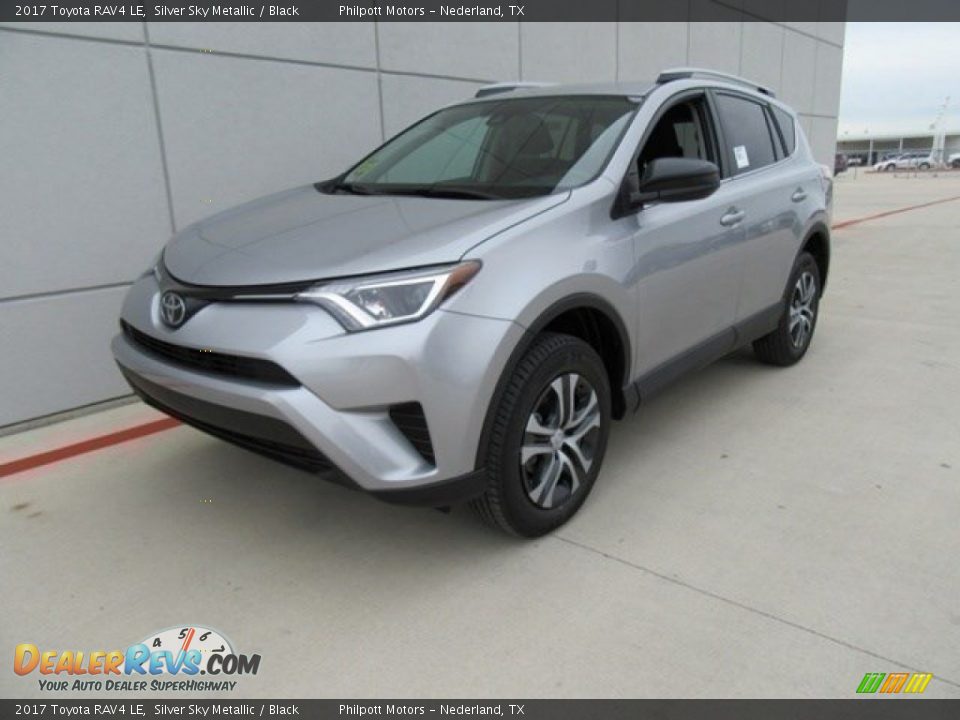 2017 Toyota RAV4 LE Silver Sky Metallic / Black Photo #7