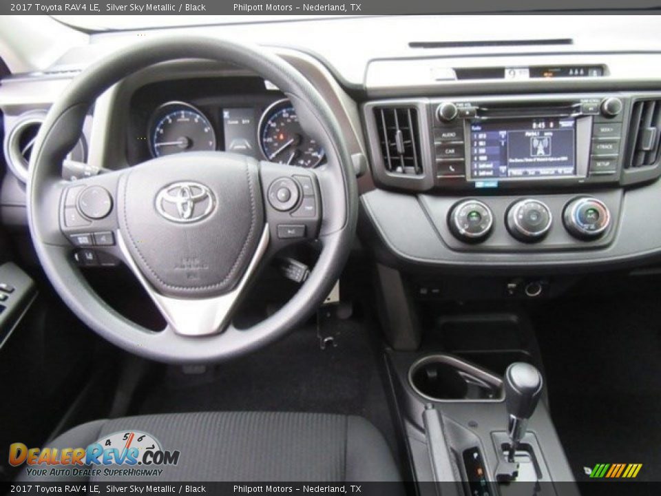 2017 Toyota RAV4 LE Silver Sky Metallic / Black Photo #23