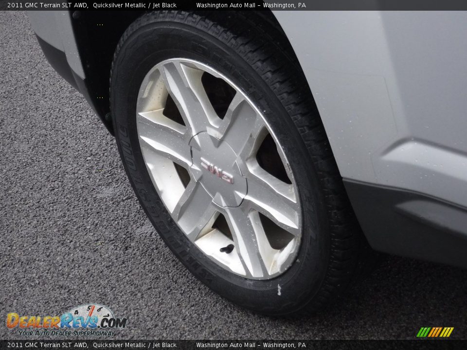 2011 GMC Terrain SLT AWD Quicksilver Metallic / Jet Black Photo #3