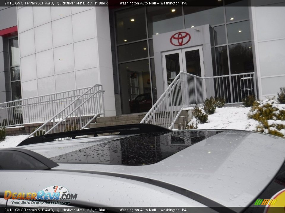 2011 GMC Terrain SLT AWD Quicksilver Metallic / Jet Black Photo #4