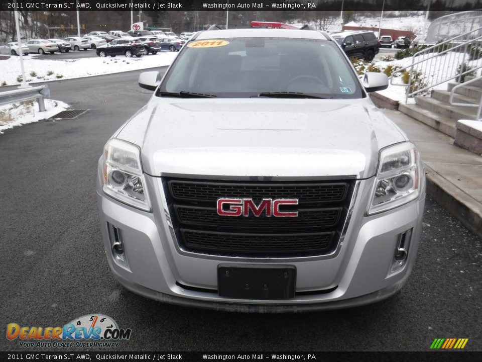 2011 GMC Terrain SLT AWD Quicksilver Metallic / Jet Black Photo #5