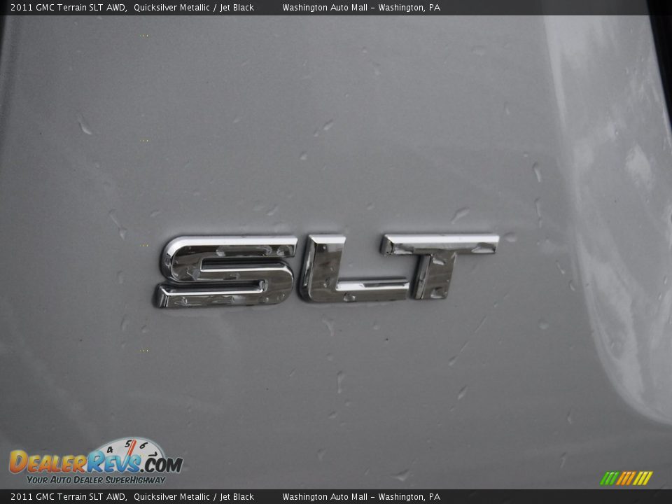 2011 GMC Terrain SLT AWD Quicksilver Metallic / Jet Black Photo #7