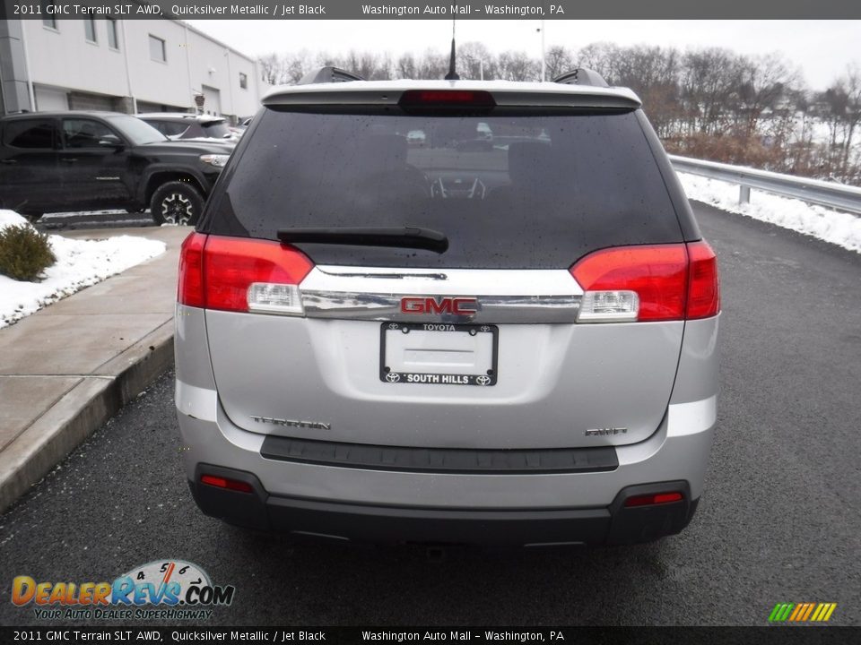 2011 GMC Terrain SLT AWD Quicksilver Metallic / Jet Black Photo #8