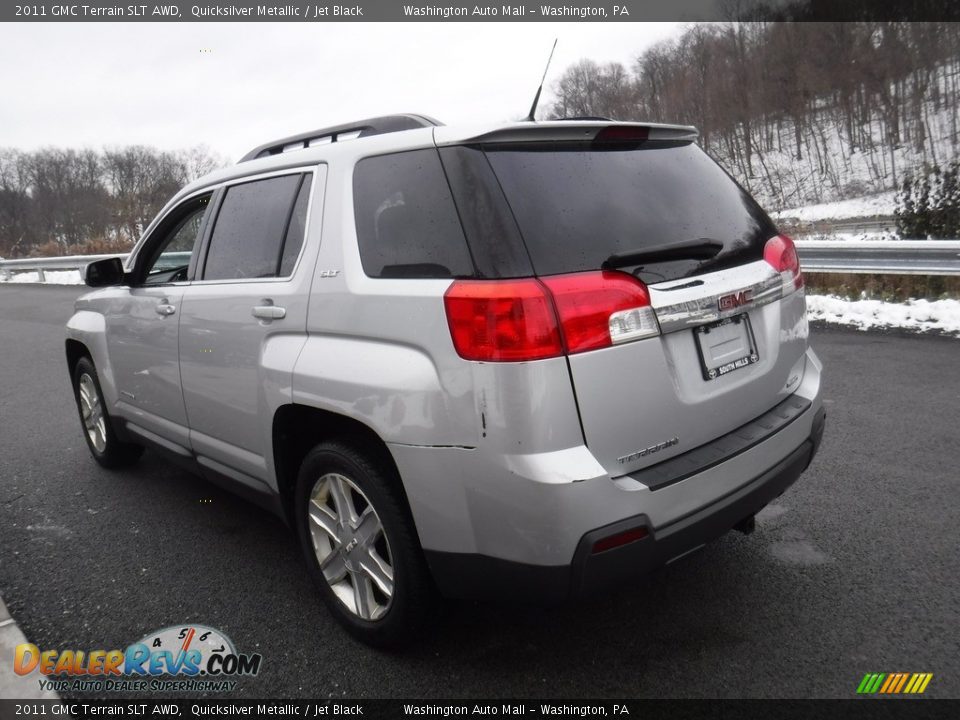 2011 GMC Terrain SLT AWD Quicksilver Metallic / Jet Black Photo #11