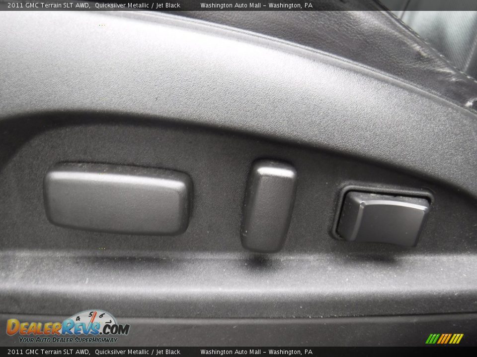 2011 GMC Terrain SLT AWD Quicksilver Metallic / Jet Black Photo #15