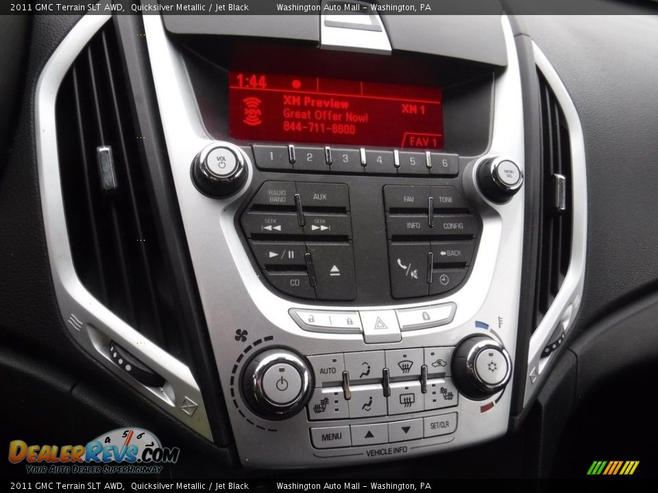 2011 GMC Terrain SLT AWD Quicksilver Metallic / Jet Black Photo #19