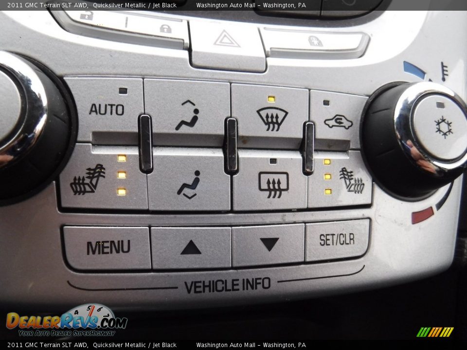 2011 GMC Terrain SLT AWD Quicksilver Metallic / Jet Black Photo #20