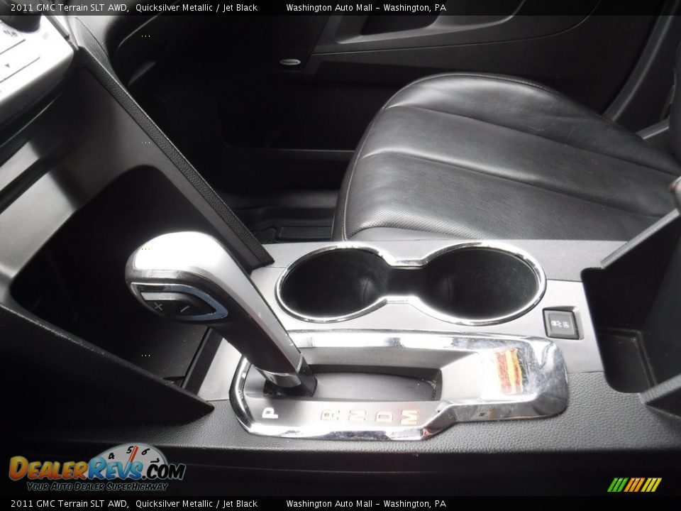 2011 GMC Terrain SLT AWD Quicksilver Metallic / Jet Black Photo #22