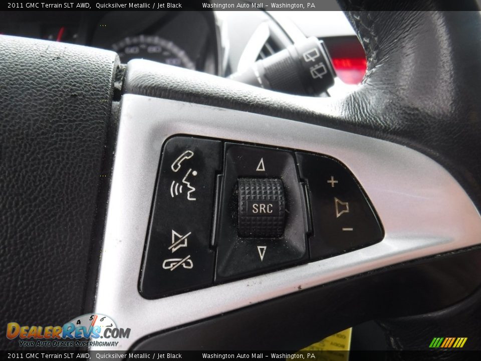 2011 GMC Terrain SLT AWD Quicksilver Metallic / Jet Black Photo #23