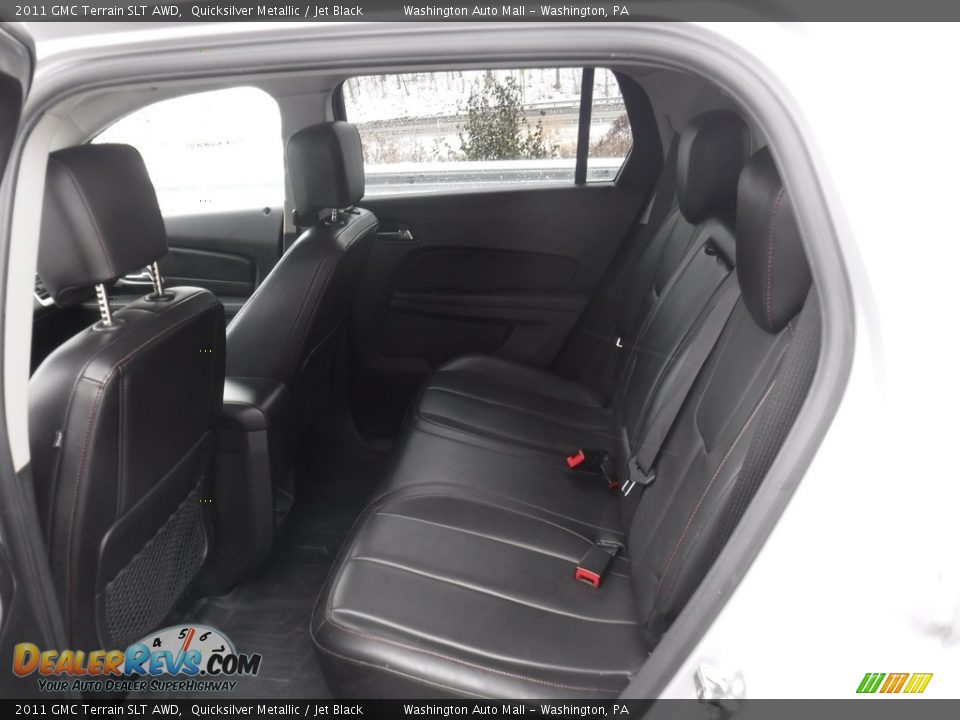 2011 GMC Terrain SLT AWD Quicksilver Metallic / Jet Black Photo #25