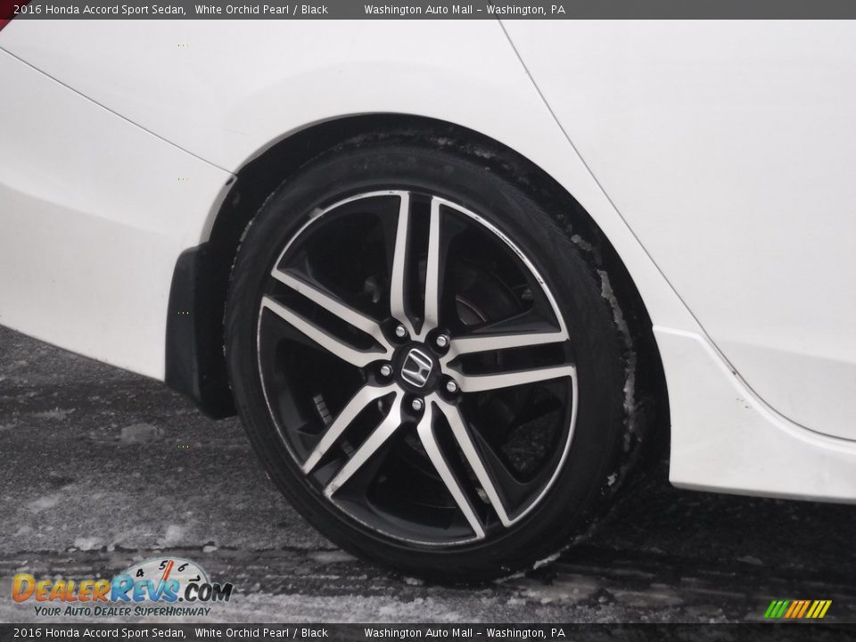 2016 Honda Accord Sport Sedan White Orchid Pearl / Black Photo #3