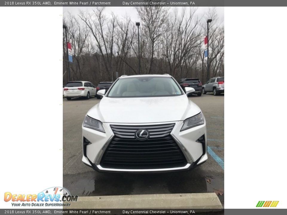 2018 Lexus RX 350L AWD Eminent White Pearl / Parchment Photo #2