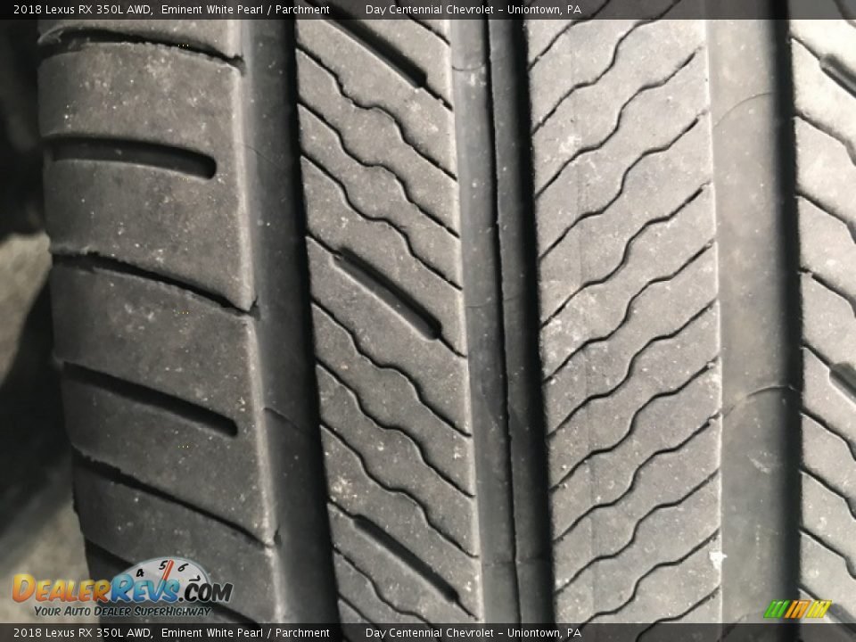 2018 Lexus RX 350L AWD Eminent White Pearl / Parchment Photo #4