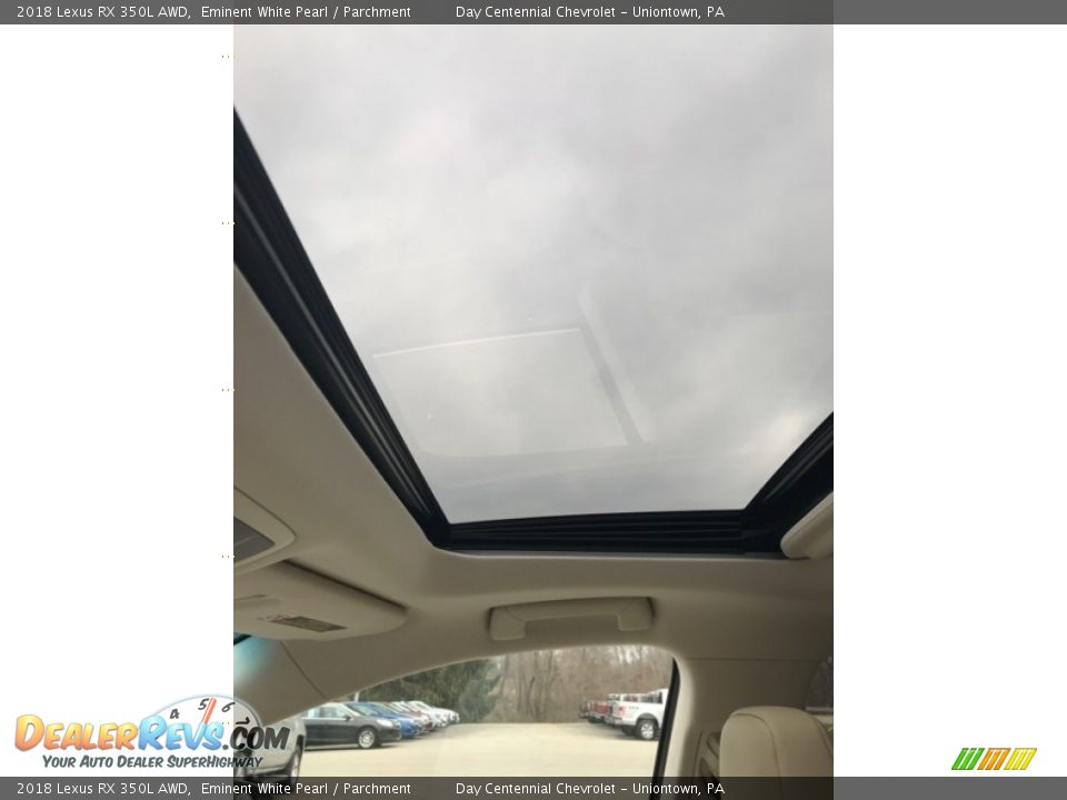 2018 Lexus RX 350L AWD Eminent White Pearl / Parchment Photo #8