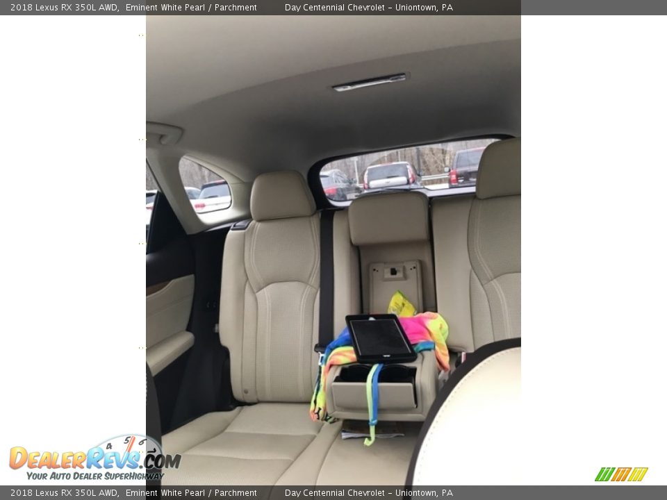 2018 Lexus RX 350L AWD Eminent White Pearl / Parchment Photo #12