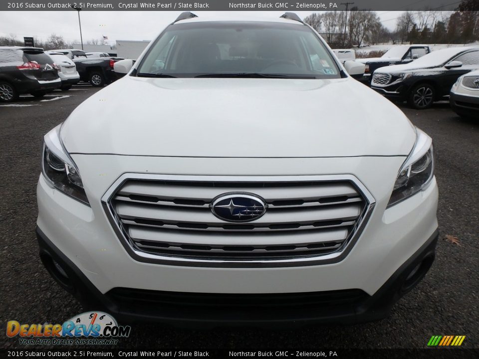 2016 Subaru Outback 2.5i Premium Crystal White Pearl / Slate Black Photo #3