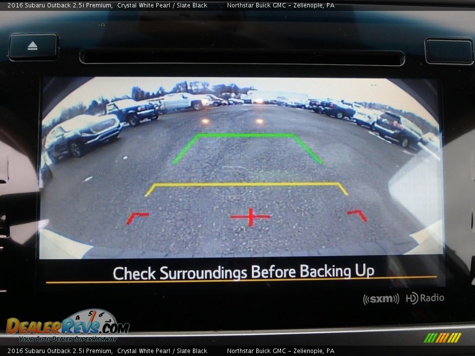 2016 Subaru Outback 2.5i Premium Crystal White Pearl / Slate Black Photo #29