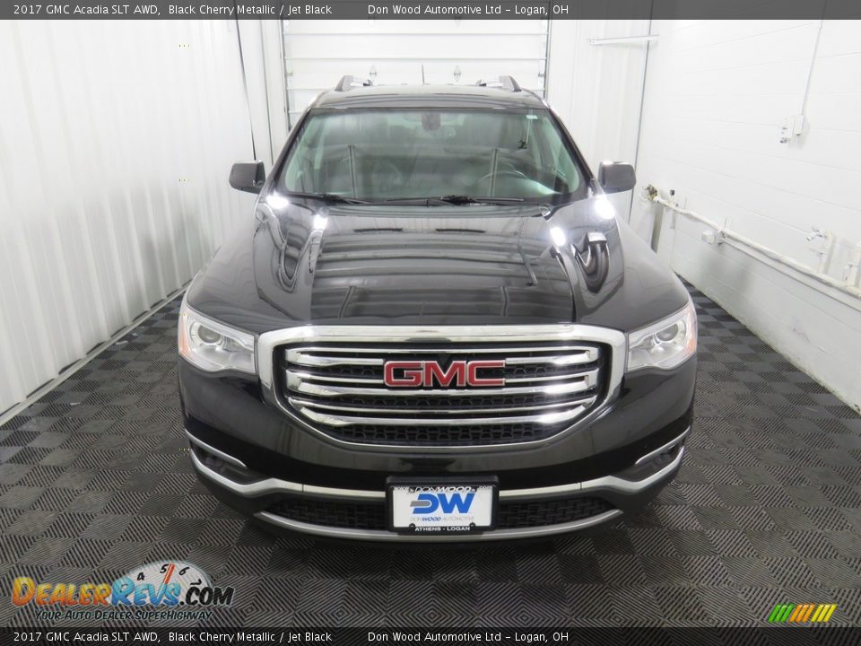 2017 GMC Acadia SLT AWD Black Cherry Metallic / Jet Black Photo #5