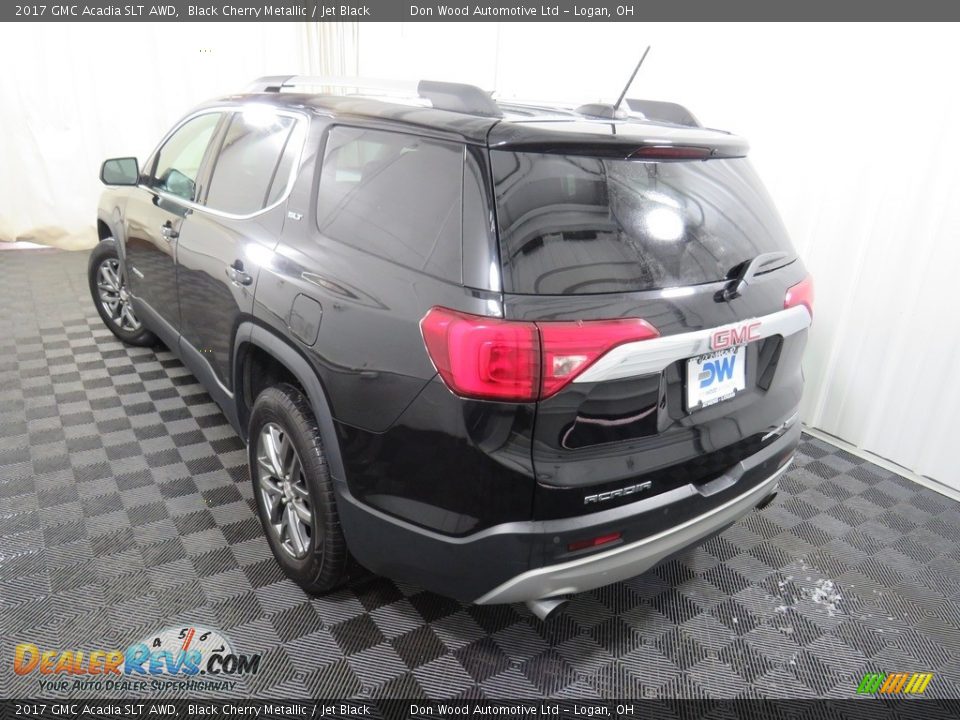 2017 GMC Acadia SLT AWD Black Cherry Metallic / Jet Black Photo #11