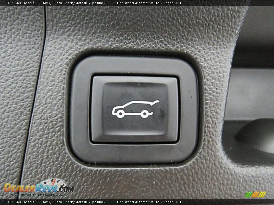 2017 GMC Acadia SLT AWD Black Cherry Metallic / Jet Black Photo #16