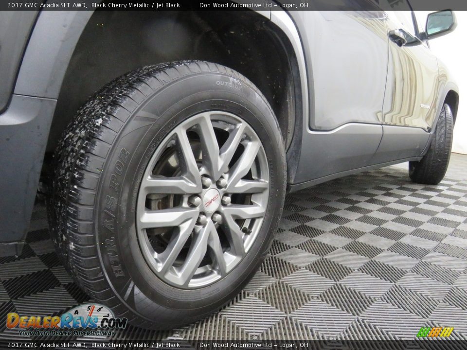 2017 GMC Acadia SLT AWD Black Cherry Metallic / Jet Black Photo #18