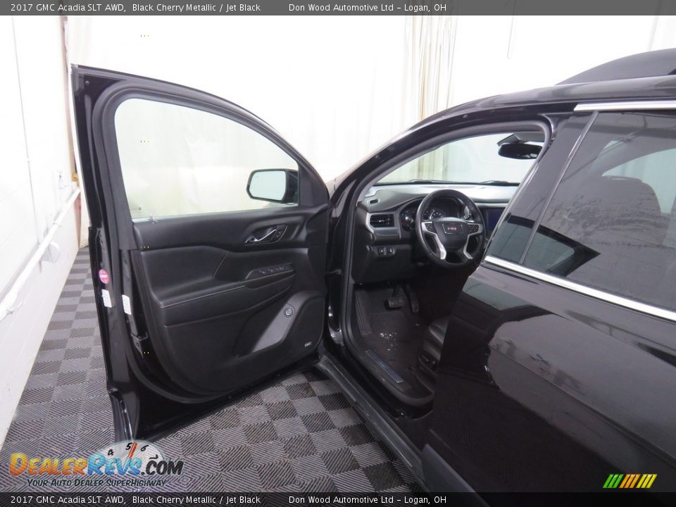 2017 GMC Acadia SLT AWD Black Cherry Metallic / Jet Black Photo #19