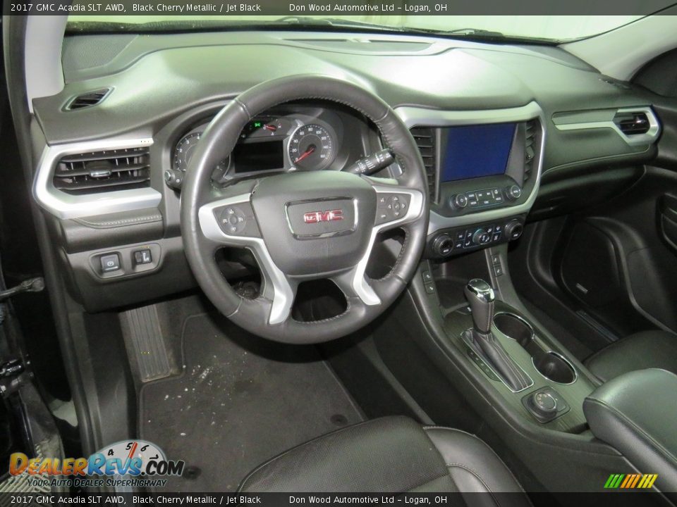 2017 GMC Acadia SLT AWD Black Cherry Metallic / Jet Black Photo #21