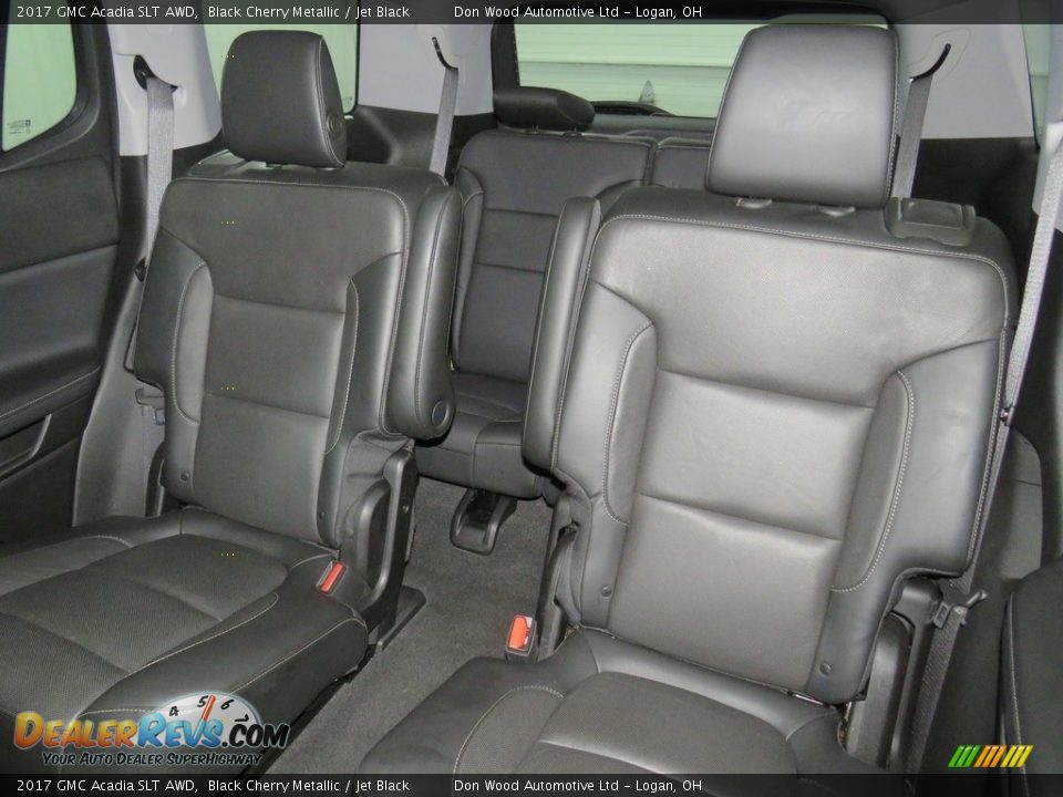 2017 GMC Acadia SLT AWD Black Cherry Metallic / Jet Black Photo #22