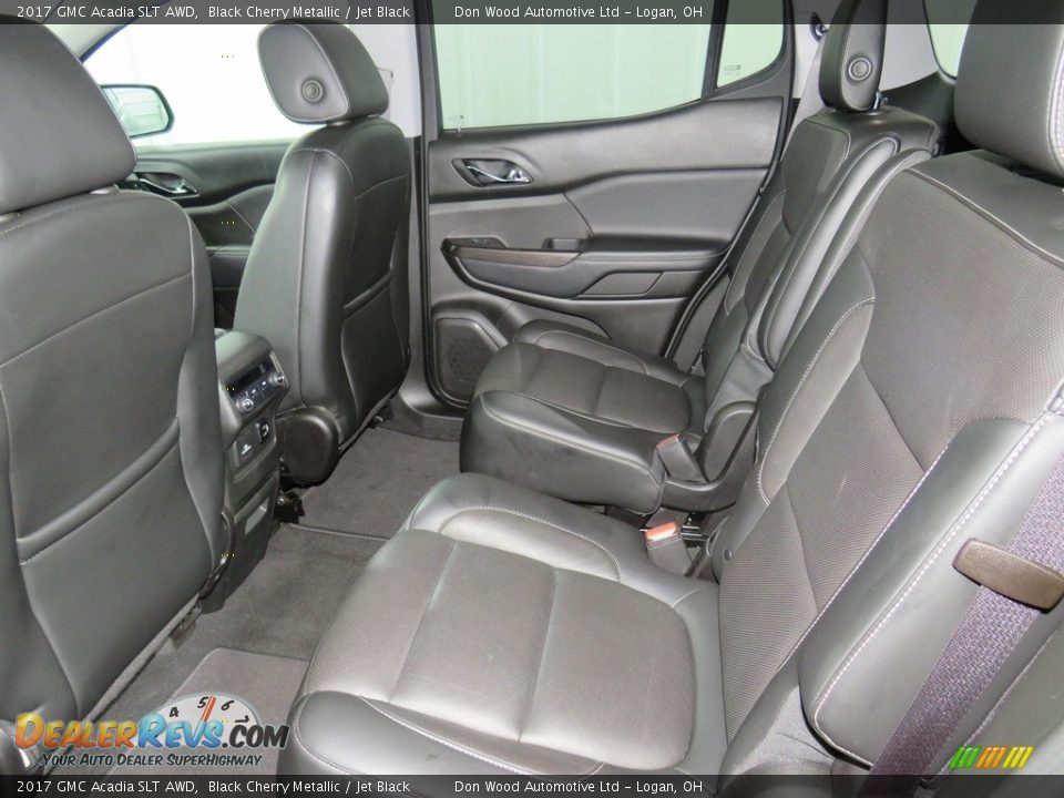 2017 GMC Acadia SLT AWD Black Cherry Metallic / Jet Black Photo #24