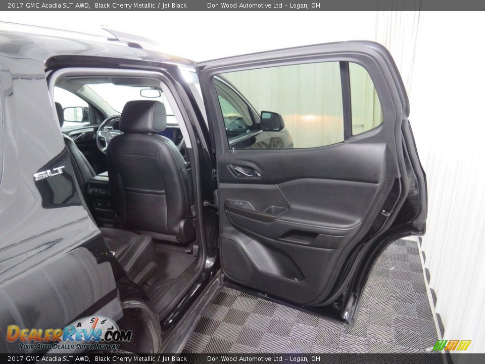 2017 GMC Acadia SLT AWD Black Cherry Metallic / Jet Black Photo #27