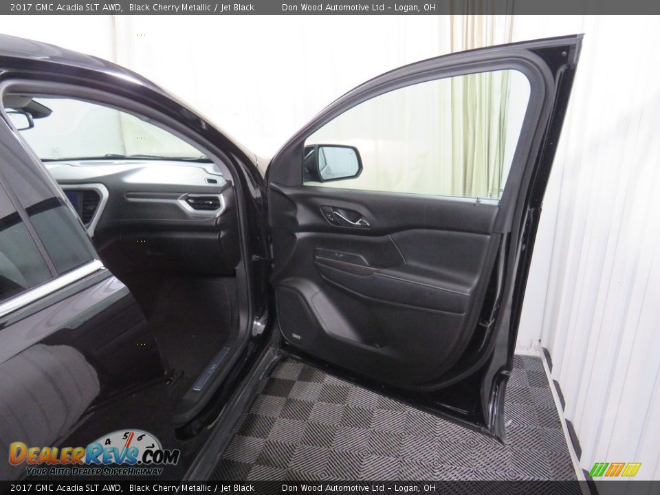 2017 GMC Acadia SLT AWD Black Cherry Metallic / Jet Black Photo #29