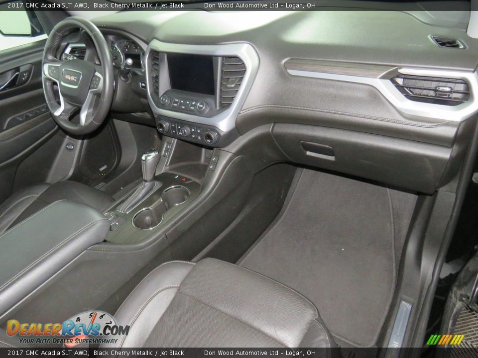 2017 GMC Acadia SLT AWD Black Cherry Metallic / Jet Black Photo #31