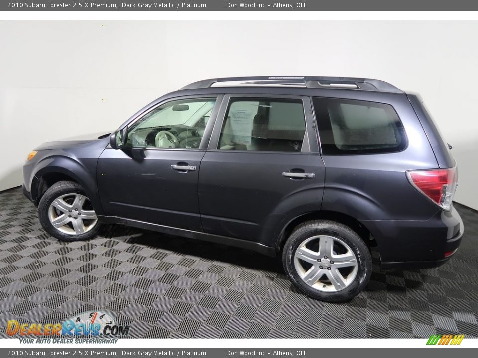 2010 Subaru Forester 2.5 X Premium Dark Gray Metallic / Platinum Photo #9