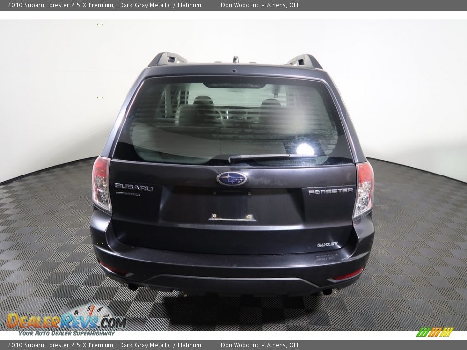 2010 Subaru Forester 2.5 X Premium Dark Gray Metallic / Platinum Photo #11