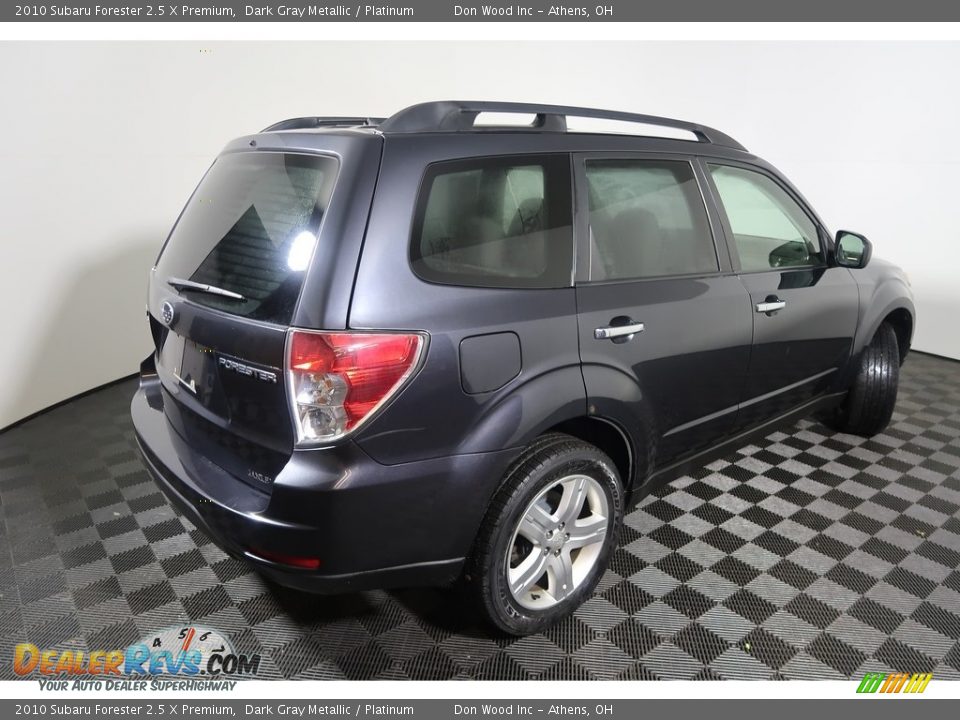 2010 Subaru Forester 2.5 X Premium Dark Gray Metallic / Platinum Photo #12