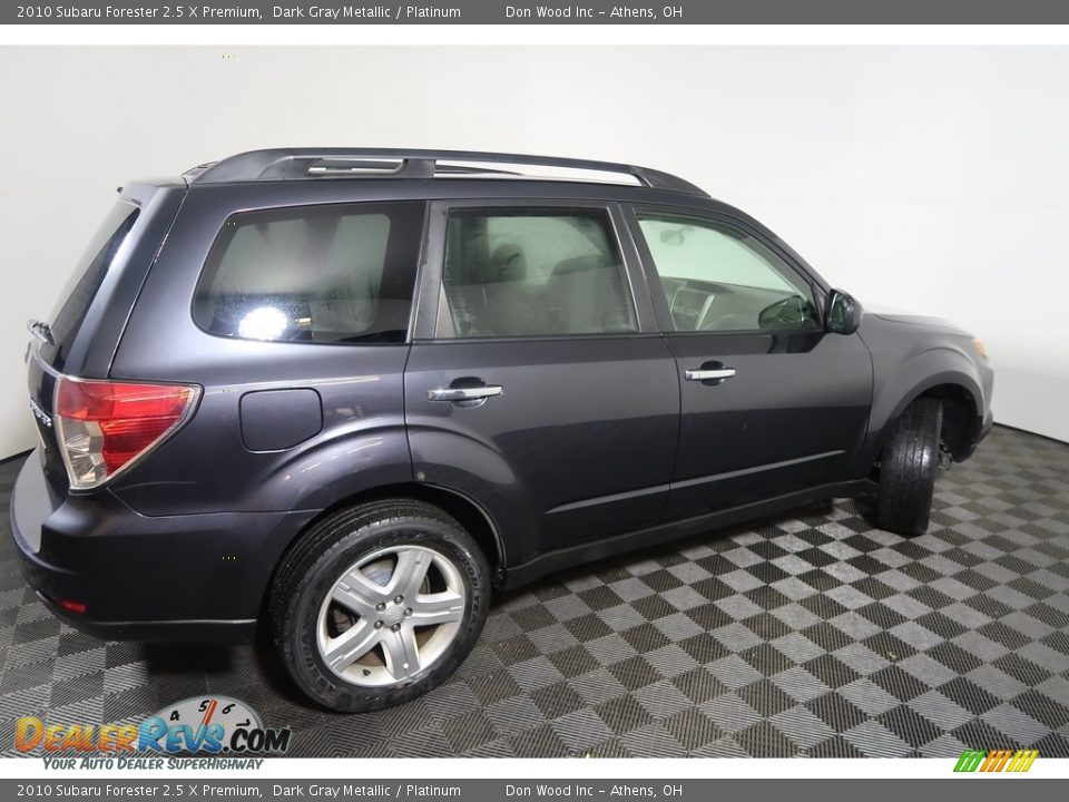 2010 Subaru Forester 2.5 X Premium Dark Gray Metallic / Platinum Photo #13