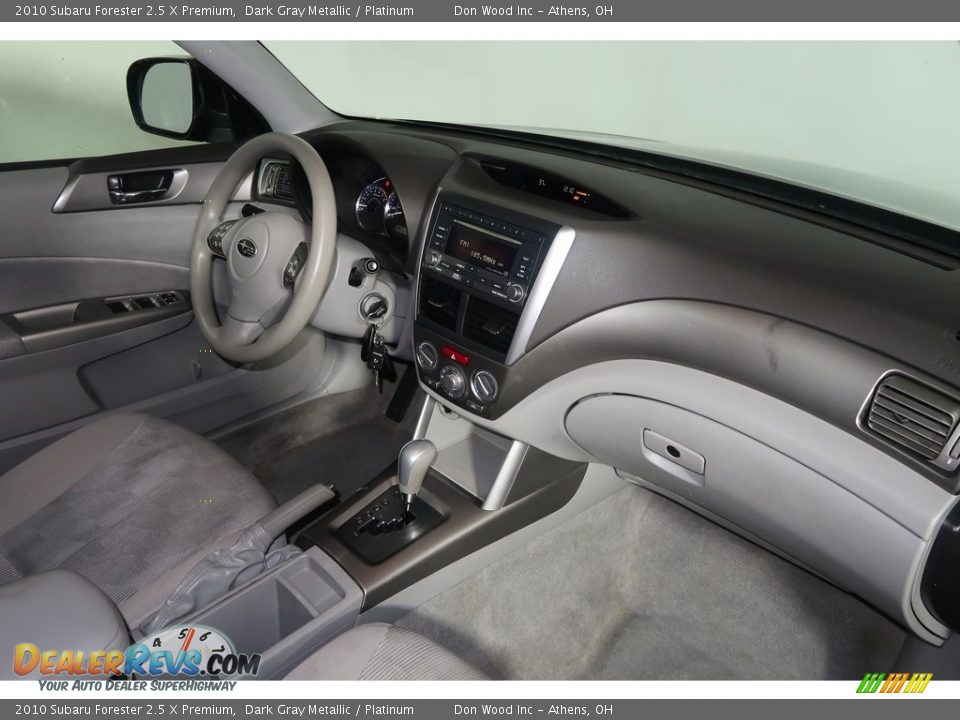 2010 Subaru Forester 2.5 X Premium Dark Gray Metallic / Platinum Photo #15