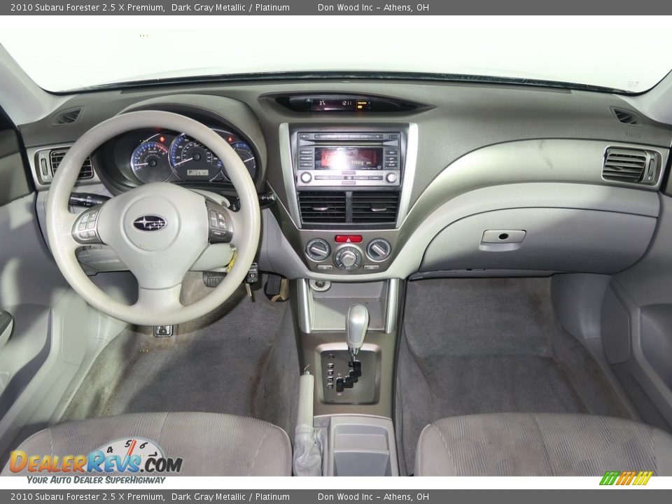 2010 Subaru Forester 2.5 X Premium Dark Gray Metallic / Platinum Photo #16