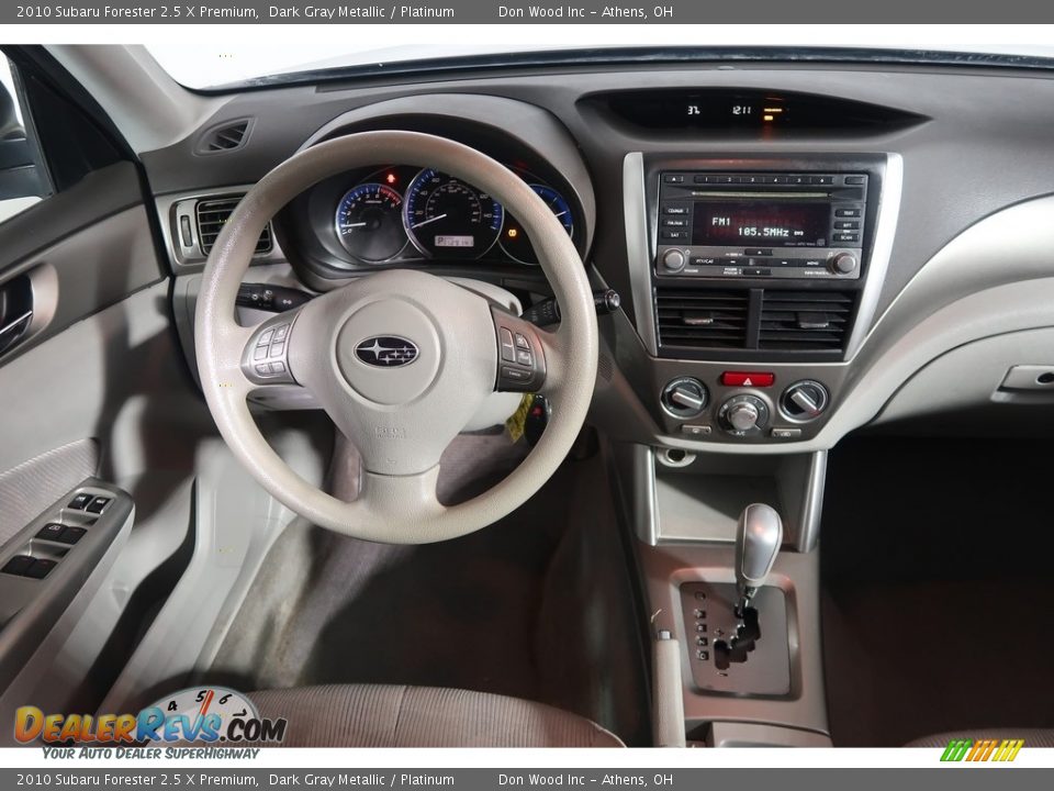 2010 Subaru Forester 2.5 X Premium Dark Gray Metallic / Platinum Photo #17