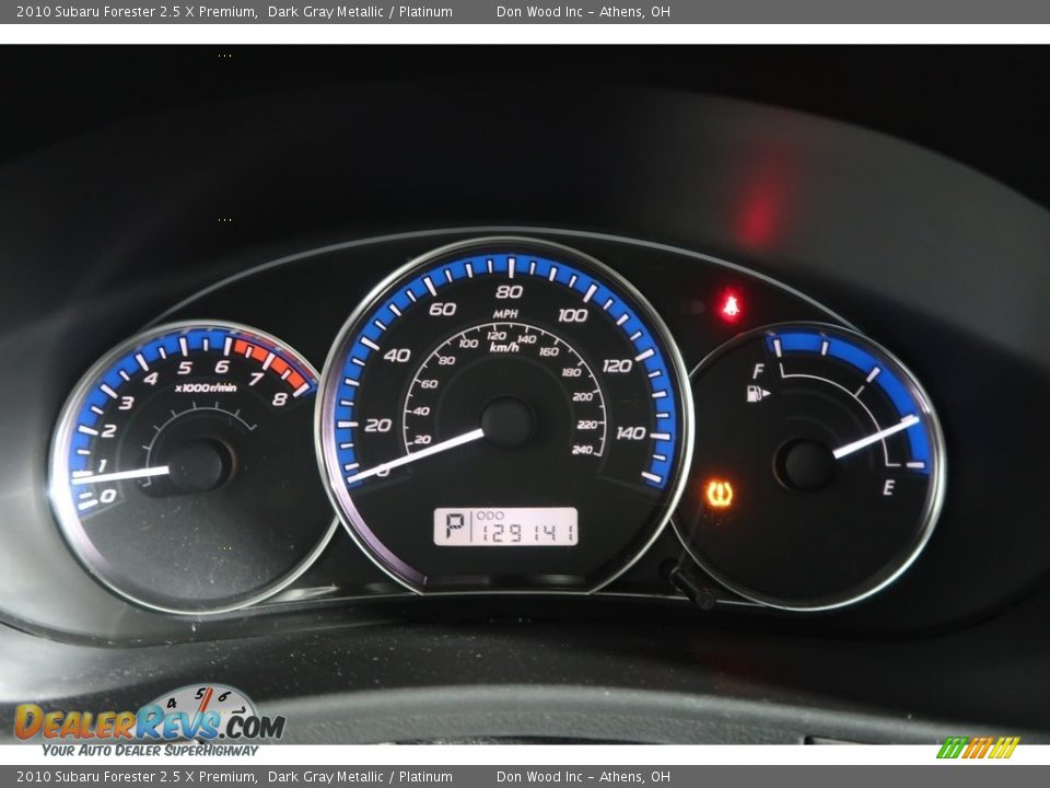 2010 Subaru Forester 2.5 X Premium Dark Gray Metallic / Platinum Photo #22