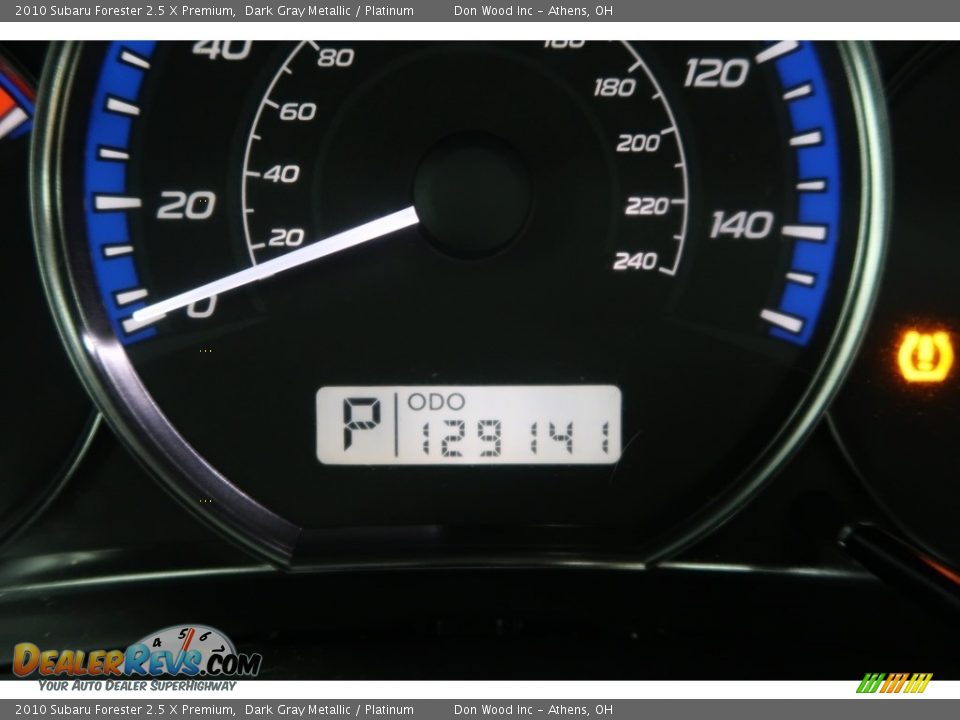 2010 Subaru Forester 2.5 X Premium Dark Gray Metallic / Platinum Photo #23