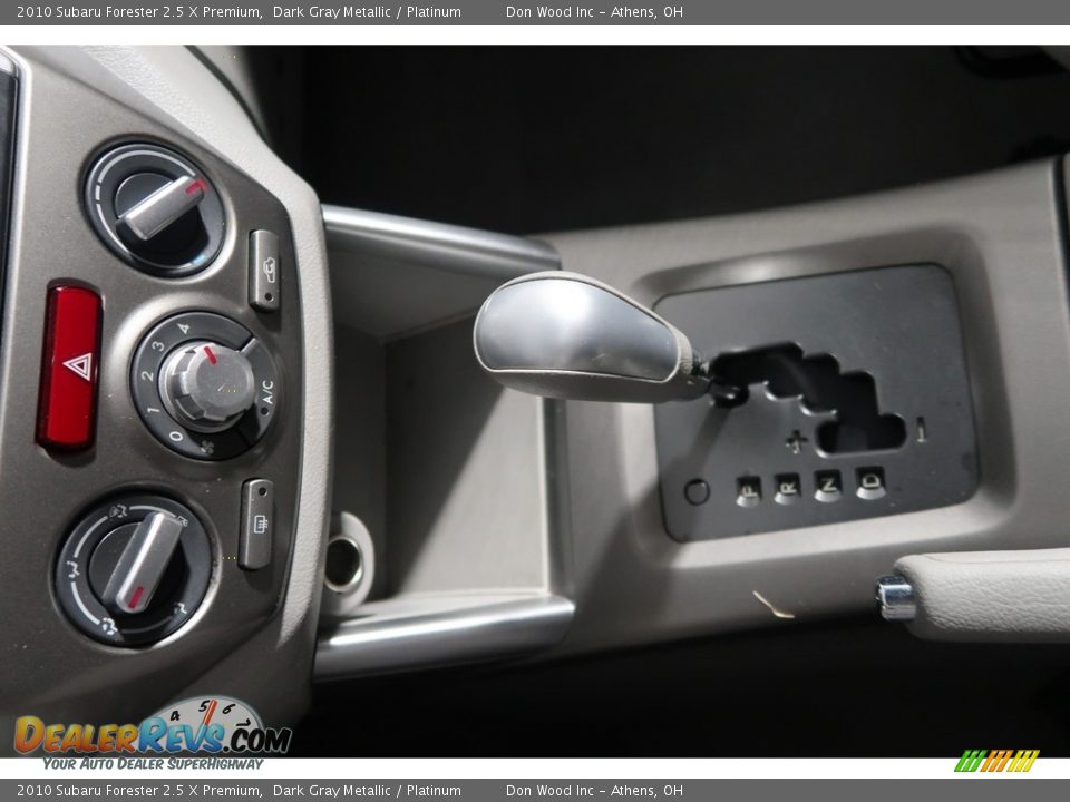 2010 Subaru Forester 2.5 X Premium Dark Gray Metallic / Platinum Photo #25