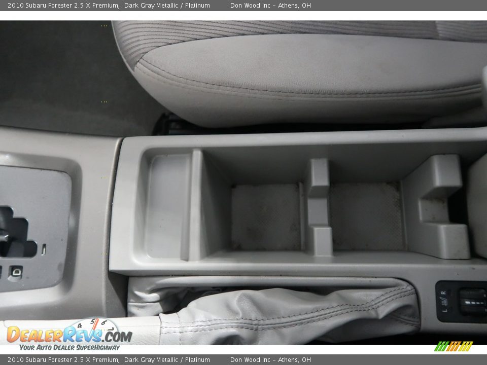 2010 Subaru Forester 2.5 X Premium Dark Gray Metallic / Platinum Photo #26