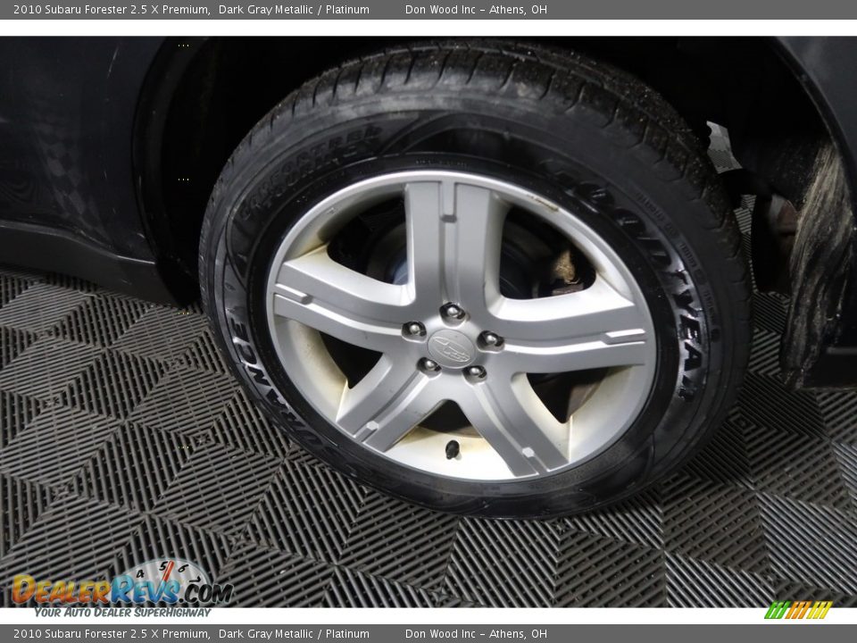 2010 Subaru Forester 2.5 X Premium Dark Gray Metallic / Platinum Photo #30