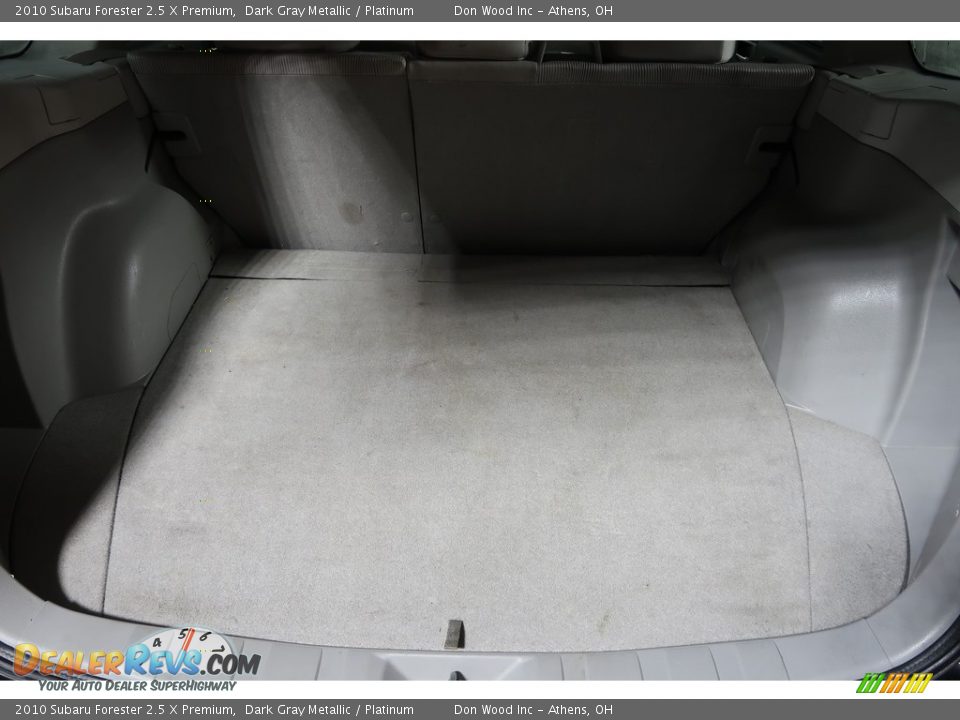 2010 Subaru Forester 2.5 X Premium Dark Gray Metallic / Platinum Photo #33